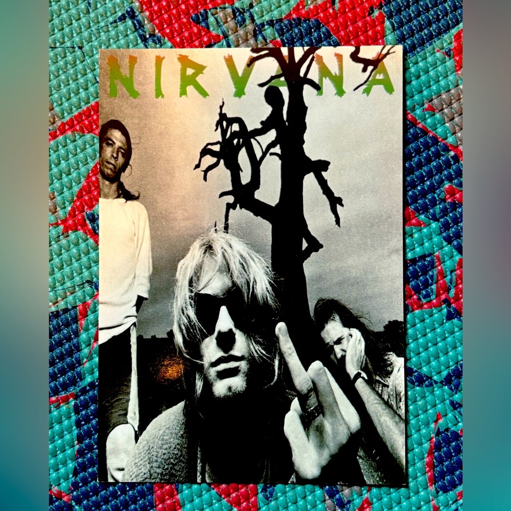 Nirvana vintage postcard